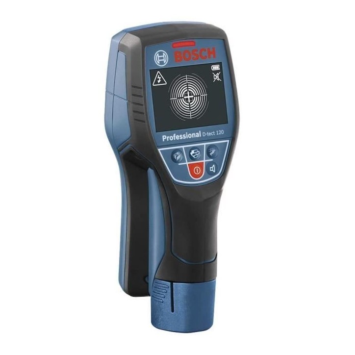 Détecteur mural Bosch Professional D-Tect 120 + Housse - 0601081303 Détecteur mural Bosch Professional D-Tect 120 + Housse - 0601081303