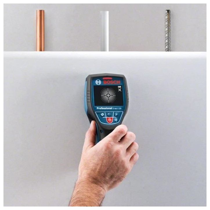 Détecteur mural Bosch Professional D-Tect 120 + Housse - 0601081303 Détecteur mural Bosch Professional D-Tect 120 + Housse - 0601081303