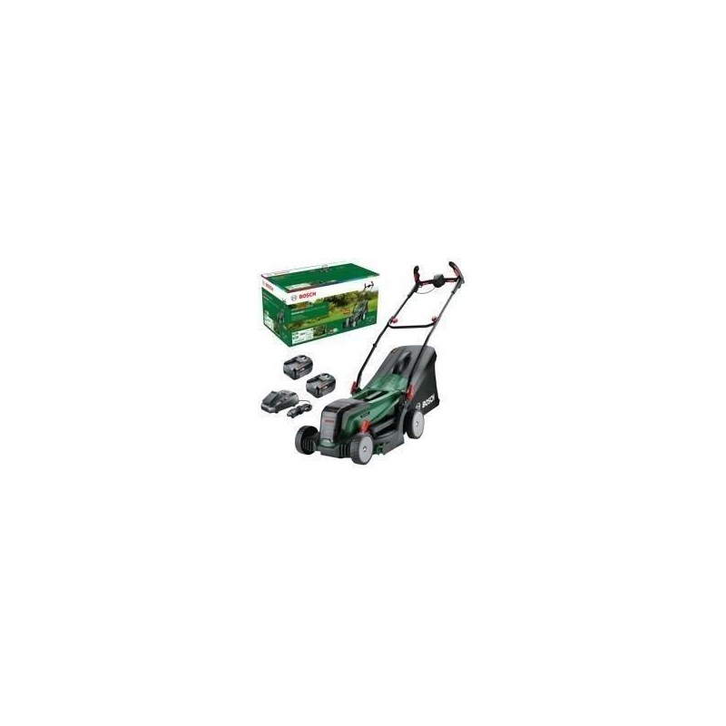 Bosch Tondeuse UniversalRotak 37-550 - avec 2 Batteries 4,0 Ah et Char Bosch Tondeuse UniversalRotak 37-550 - avec 2 Batteries 4,0 Ah et Char