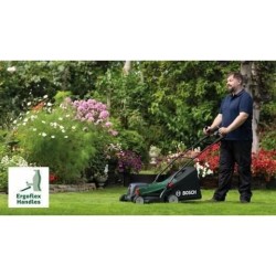 Bosch Tondeuse UniversalRotak 37-550 - avec 2 Batteries 4,0 Ah et Char