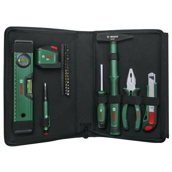 Bosch Set d'outils a main Universal 25 pieces Bosch Set d'outils a main Universal 25 pieces