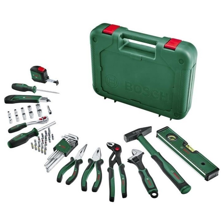 Bosch Set d'outils a main Advanced 52 pieces