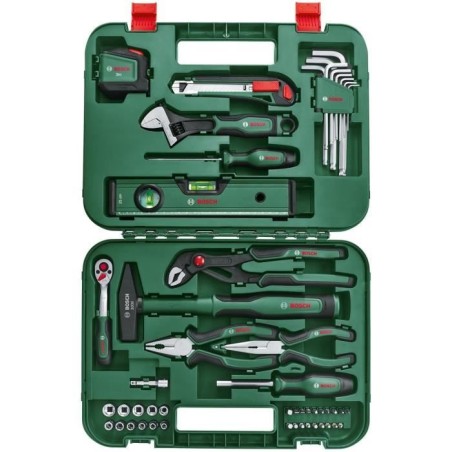 Bosch Set d'outils a main Advanced 52 pieces