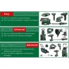 Sécateur sans fil Bosch - EasyPrune Bosch (450 coupes par charge de b