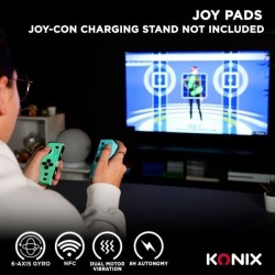 Manettes Joypads - Nintendo Switch et Switch OLED - KONIX - Autonomie