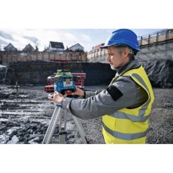 Laser rotatif Bosch Professional GRL 650 CHVG avec piles, cellule de r