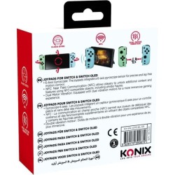 Manettes Joypads - Nintendo Switch et Switch OLED - KONIX - Autonomie