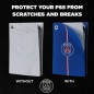 Façade de protection - KONIX - PSG - PS5 - Silicone - Antichoc - Anti-rayures - Bleu