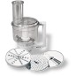 Multimixeur - BOSCH - Pour Kitchen machine MUM5 - Couteau universel, râpe et disque double tranchant - Blanc transparent Multimixeur - BOSCH - Pour Kitchen machine MUM5 - Couteau universel, râpe et disque double tranchant - Blanc transparent