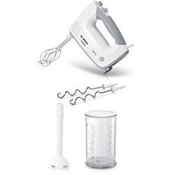 Batteur Bosch - MFQ36440 - 450 W - 5 vitesses - 2 fouets / 2 crochets