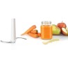 Hachoir BOSCH MMR08R2 - Rouge/Gris - 400W - Capacité 0,8L - Couteau i