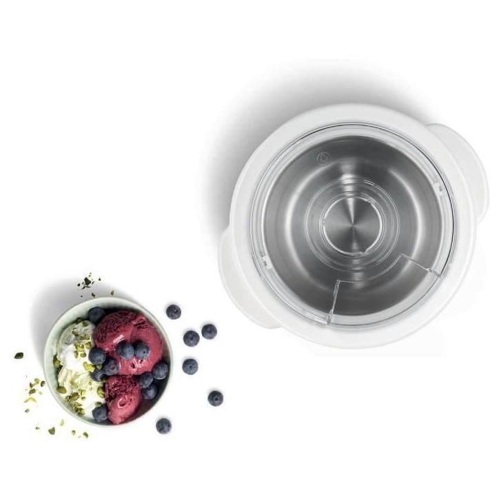 Accessoire sorbetiere - BOSCH - MUZ5EB2 - Réfrigérant double paroi - 550 g de glace max - Pour MUM5