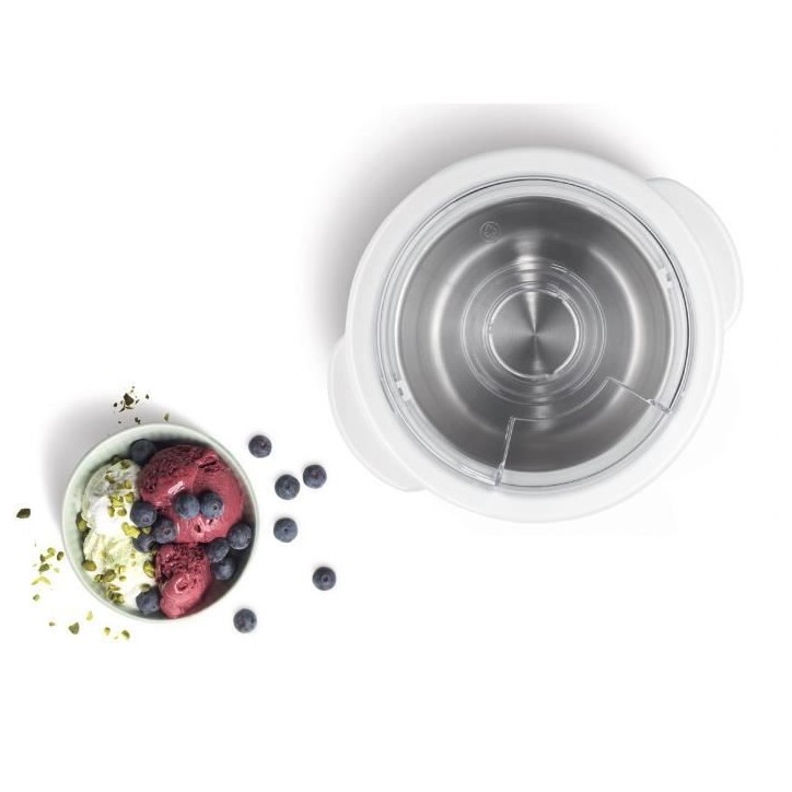 Accessoire sorbetiere - BOSCH - MUZ5EB2 - Réfrigérant double paroi - 550 g de glace max - Pour MUM5