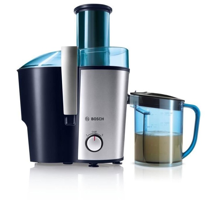 Centrifugeuse - BOSCH - MES3500 - Bleu / argent - Moteur puissant 700 watts - Large cheminée de remplissage extra-large (73 mm)