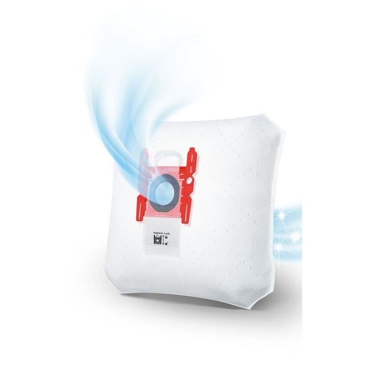 Sacs d'aspirateur - BOSCH - BBZ41FGALL - PowerProtect Type G ALL avec charbon actif - Lot de 4 sacs + 1 filtre