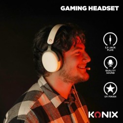 Casque gamer - KONIX - Circum-aural filaire Nexus - Nintendo Switch 2