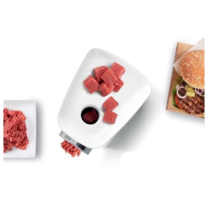 Hachoir a viande SmartPower - BOSCH - MFW2500W - 350 W - 1,7 kg/mn - 1 grille de hachoir - Noir