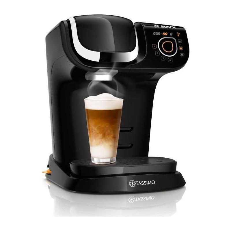 Cafetiere Tassimo - BOSCH TAS6502 - Noir - Espresso - Réservoir d'eau Cafetiere Tassimo - BOSCH TAS6502 - Noir - Espresso - Réservoir d'eau