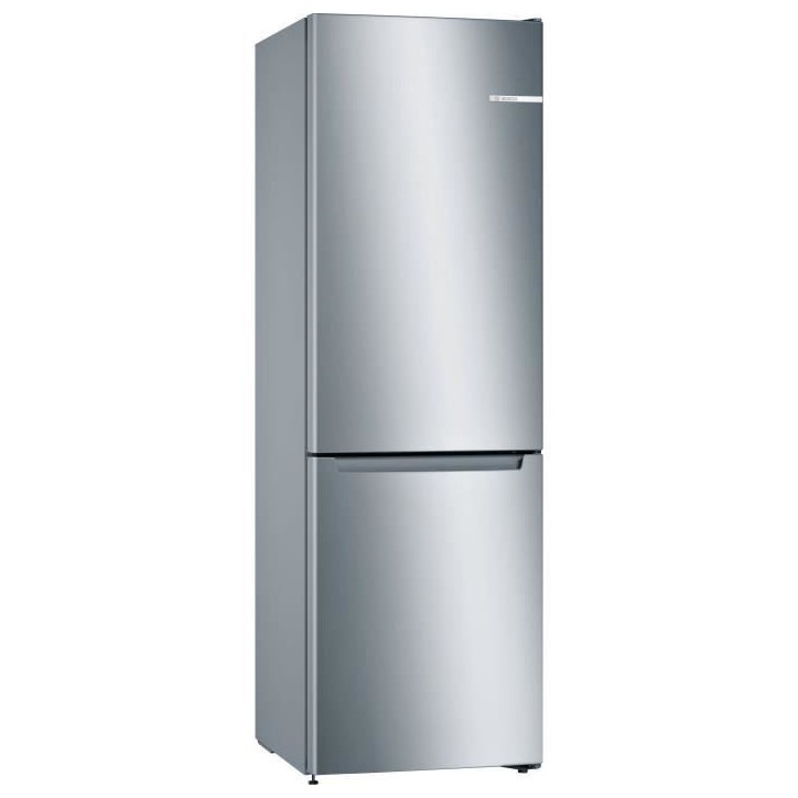 Réfrigérateur combiné - BOSCH - KGN33NLEB - Classe E - 282 L - 176 x 60 x 66 cm - Inox