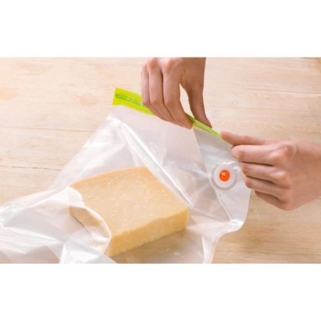 Sacs de congélation - BOSCH - MSZV0FB3 - Lot de 3 - 3,8 L - Fermeture a glissiere sous vide