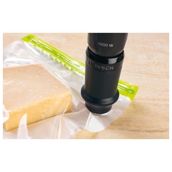 Sacs de congélation - BOSCH - MSZV0FB3 - Lot de 3 - 3,8 L - Fermeture a glissiere sous vide