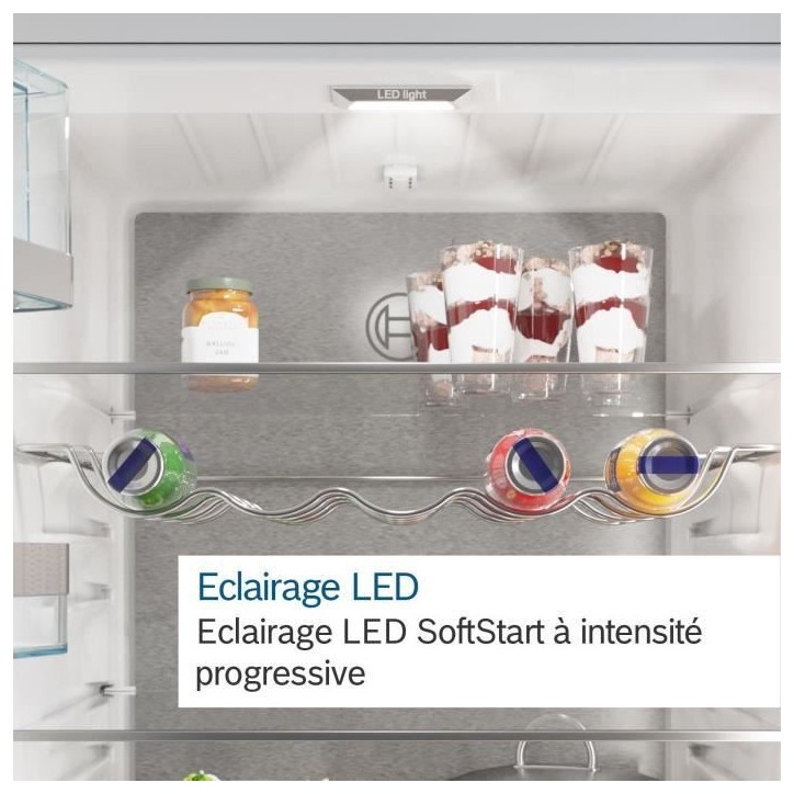Réfrigérateur pose-libre - BOSCH KSV33VWEP SER4 - 1 porte - 324 L - Blanc - Froid ventilé - Classe énergie E Réfrigérateur pose-libre - BOSCH KSV33VWEP SER4 - 1 porte - 324 L - Blanc - Froid ventilé - Classe énergie E