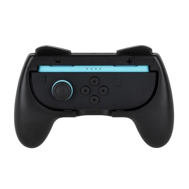 Paire de supports Joy-Con - KONIX - Nintendo Switch 2 - Forme de manette classique - Noir