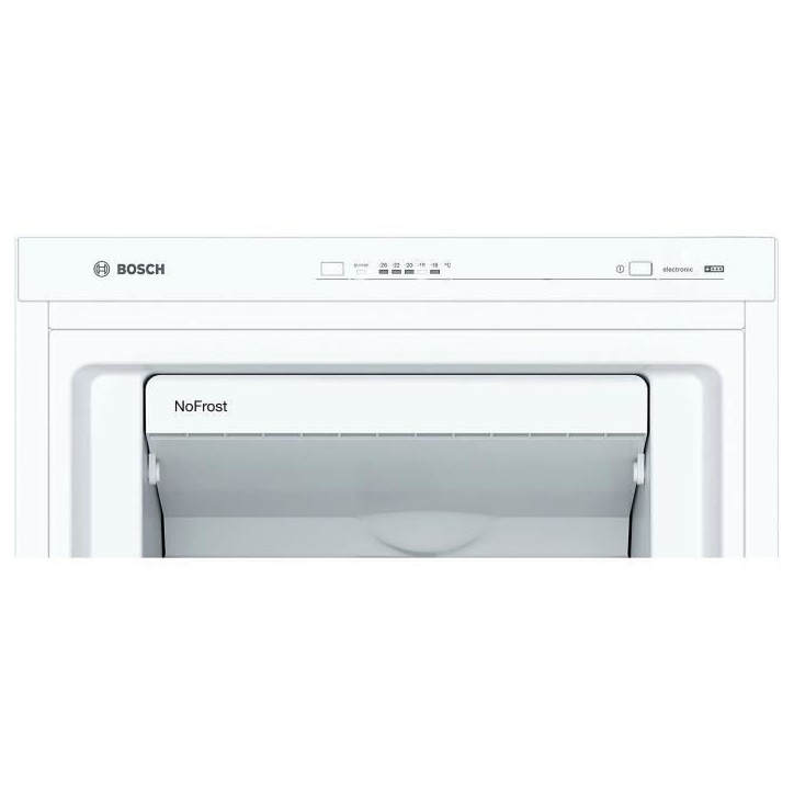 BOSCH GSN33VWEP - Congélateur armoire - 225 L - Froid no frost multiairflow - L 60 x H 176 cm - Blanc