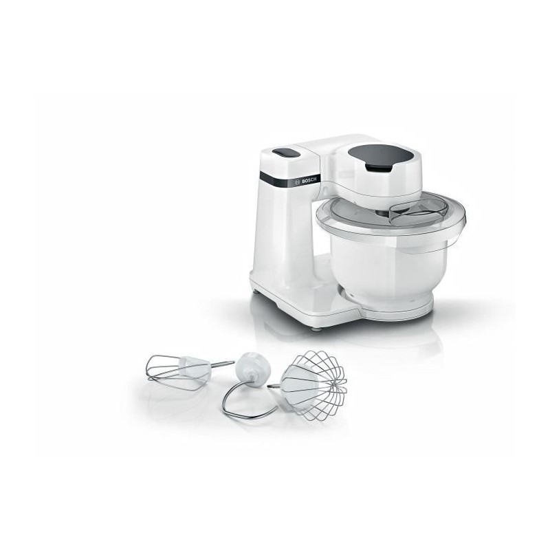 Robot pâtissier BOSCH Serie 2 MUMS2AW00 - 700 W - 4 vitesses - 3,8 L Robot pâtissier BOSCH Serie 2 MUMS2AW00 - 700 W - 4 vitesses - 3,8 L