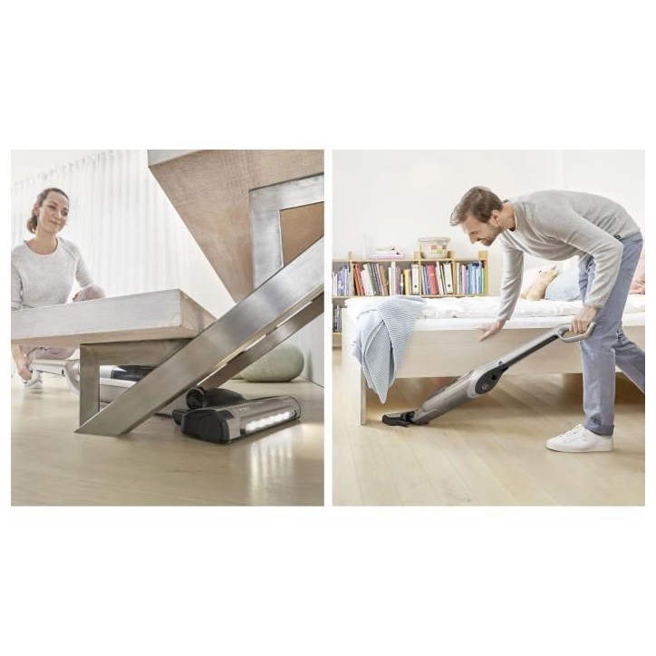 BOSCH BBH3ALL23 Aspirateur balai sans fil 2en1 et multifonction Flexxo - 2 vitesses - 23V - 50 mn d'autonomie - Champagne métal BOSCH BBH3ALL23 Aspirateur balai sans fil 2en1 et multifonction Flexxo - 2 vitesses - 23V - 50 mn d'autonomie - Champagne métal