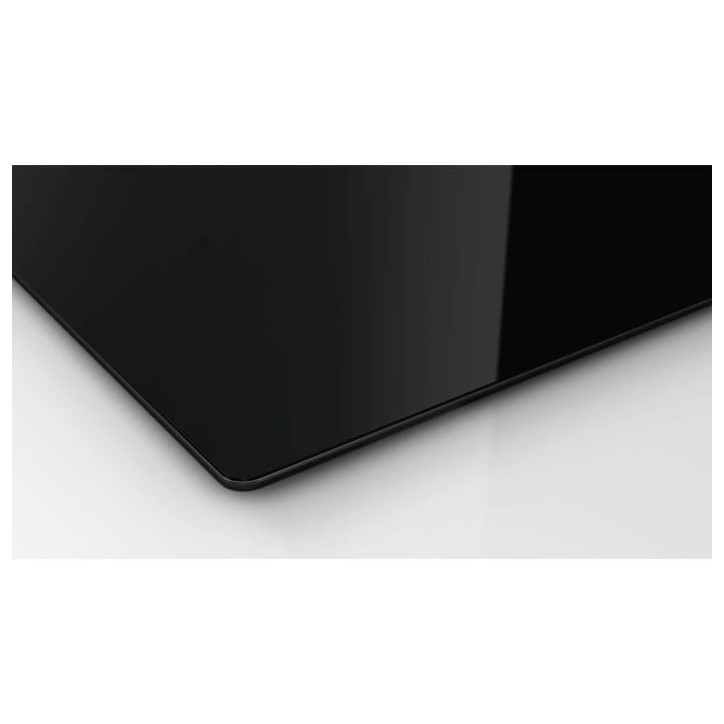 Table vitro 60cm BOSCH - PKF611BB8E - Commande a l'avant - Sans cadre - Zone double - Noir
