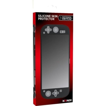 Coque de protection console - KONIX - Nintendo Switch 2 - Silicone - Antidérapant - Antichoc - Anti-rayures - Anti-poussiere -