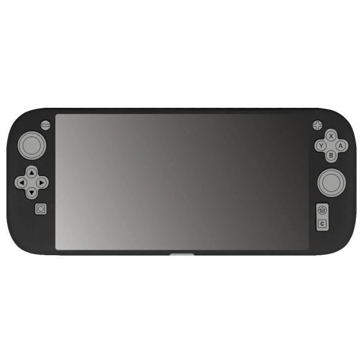 Coque de protection console - KONIX - Nintendo Switch 2 - Silicone - Antidérapant - Antichoc - Anti-rayures - Anti-poussiere -