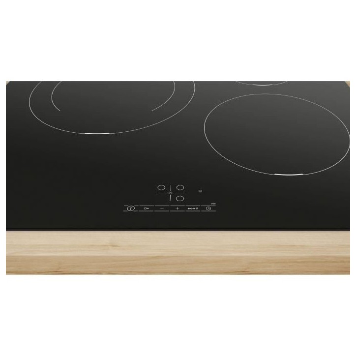 Table induction 60cm - BOSCH PUJ611BB5E SER4 Noir - 3 foyers - L592xP522 mm Table induction 60cm - BOSCH PUJ611BB5E SER4 Noir - 3 foyers - L592xP522 mm