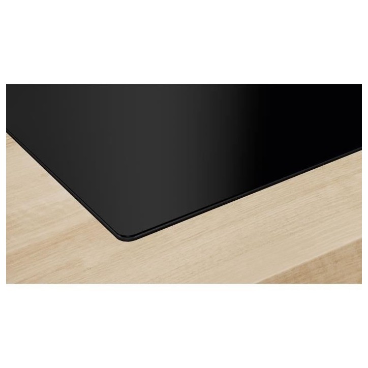Table induction 60cm - BOSCH PUJ611BB5E SER4 Noir - 3 foyers - L592xP522 mm Table induction 60cm - BOSCH PUJ611BB5E SER4 Noir - 3 foyers - L592xP522 mm