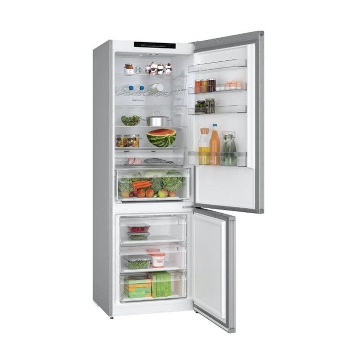 BOSCH Réfrigérateur congélateur KGN492LDF - Série 4 - Classe D - 440L - No frost BOSCH Réfrigérateur congélateur KGN492LDF - Série 4 - Classe D - 440L - No frost