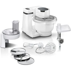 Robot pâtissier BOSCH Serie 2 MUMS2AW21- 700 W - 4 vitesses - 3,8 L -