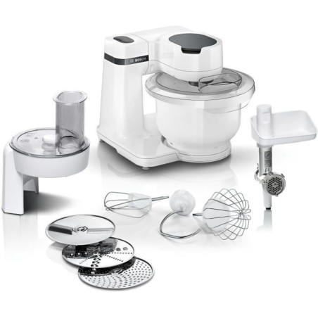 Robot pâtissier BOSCH Serie 2 MUMS2AW21- 700 W - 4 vitesses - 3,8 L -