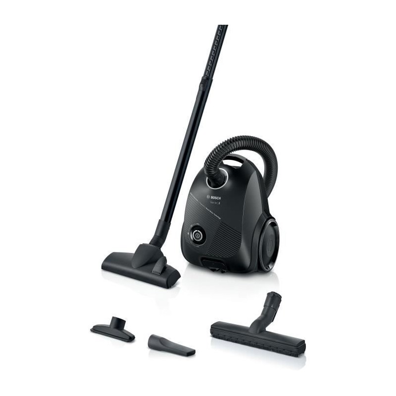 Aspirateur Traineau avec sac - BOSCH BGLS2BA1H Serie 2 - 600 W - Capac Aspirateur Traineau avec sac - BOSCH BGLS2BA1H Serie 2 - 600 W - Capac
