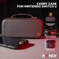 Housse de protection et transport - KONIX - Console Nintendo Switch 2 - Filet rangement accessoires - 8 compartiments jeux - Noi