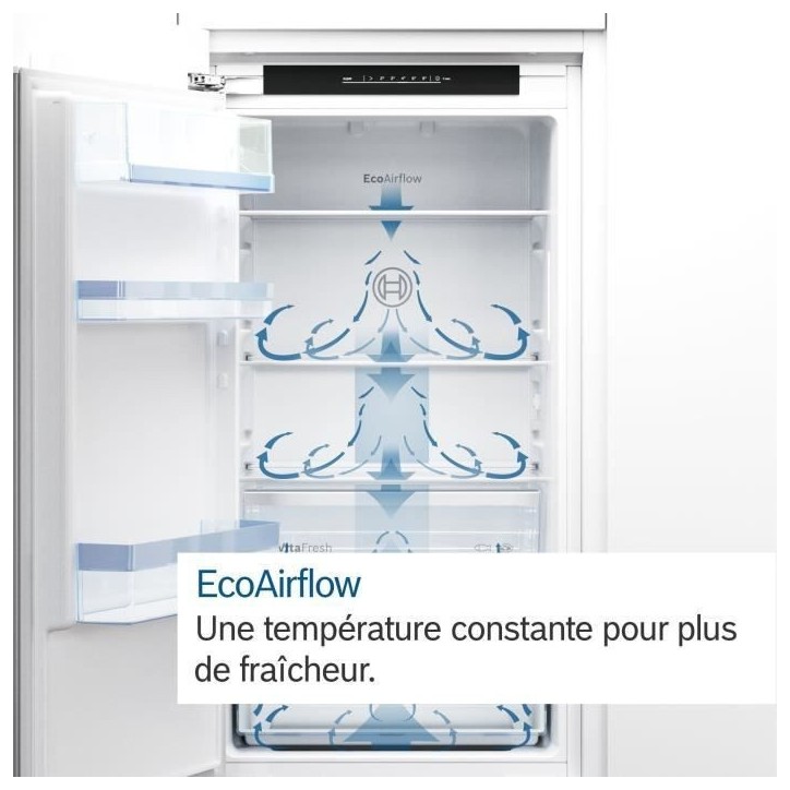 Réfrigérateur BOSCH SER2 KIR41NSE0 1 porte Intégrable 204 L Porte a glissiere Réfrigérateur BOSCH SER2 KIR41NSE0 1 porte Intégrable 204 L Porte a glissiere