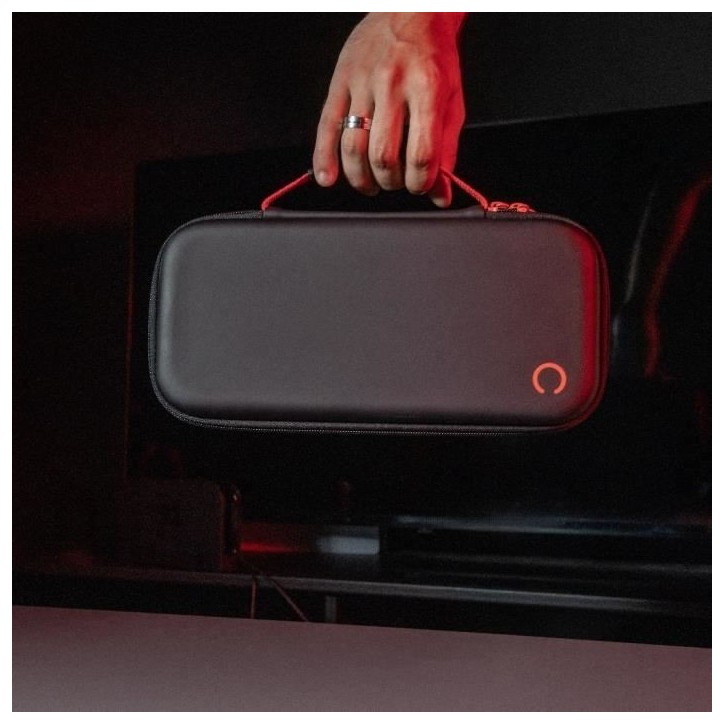 Housse de protection et transport - KONIX - Console Nintendo Switch 2 - Filet rangement accessoires - 8 compartiments jeux - Noi Housse de protection et transport - KONIX - Console Nintendo Switch 2 - Filet rangement accessoires - 8 compartiments jeux - Noi