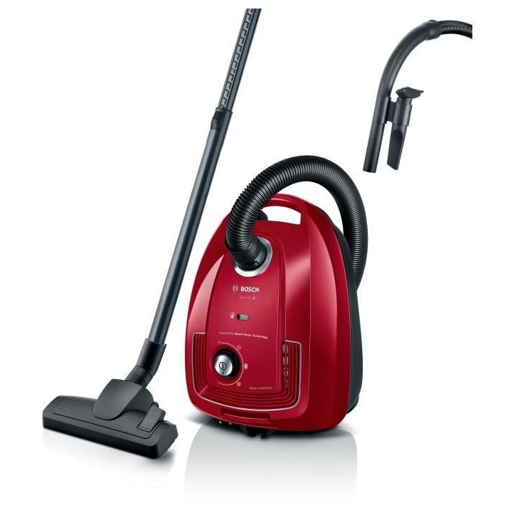 Aspirateur avec sac BOSCH GL38 - 600 W - 79 dB - HEPA - 10m - 4 L sac - variateur de puissance