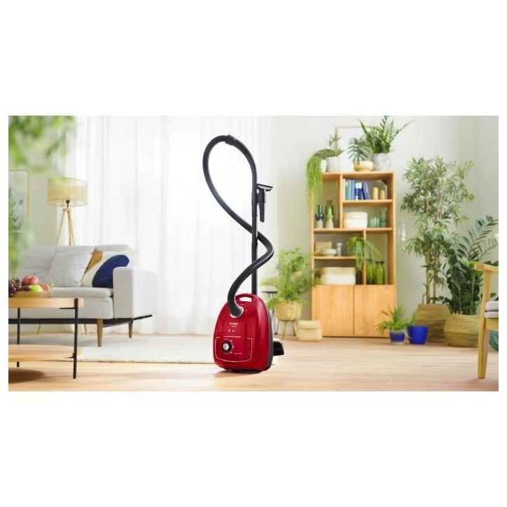 Aspirateur avec sac BOSCH GL38 - 600 W - 79 dB - HEPA - 10m - 4 L sac - variateur de puissance