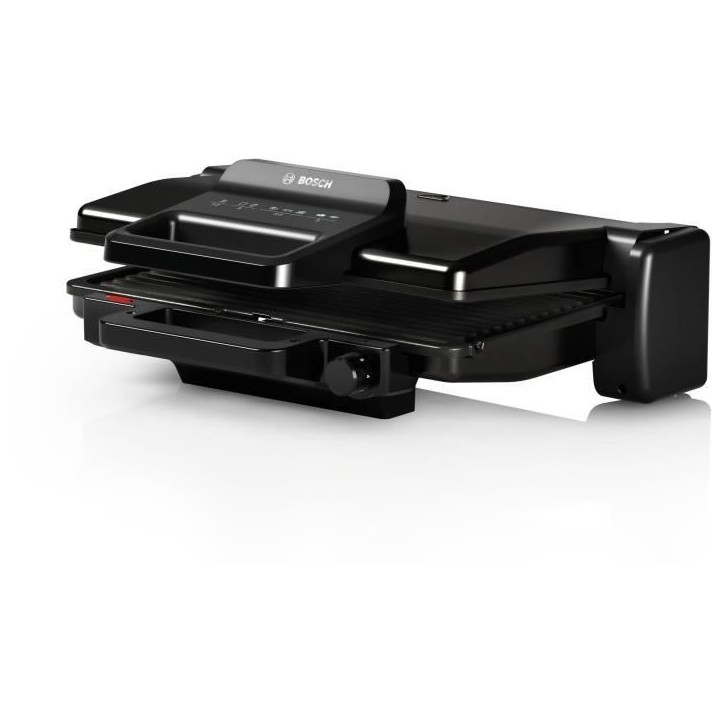 Grille-Viande - BOSCH - TCG3323 - Noir Mat - 2000W - thermostat 5 niveaux - 3 positions : mode grill ou four, pierrade