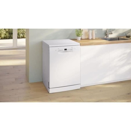 Lave-vaisselle pose libre BOSCH SMS2HTW02E SER2 - 14 couverts - Induction - L60cm - 43 dB - Blanc