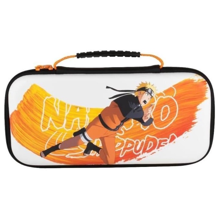 Housse de protection et transport - KONIX - Naruto Shippuden Nintendo Switch 2 - Rangement accessoires - Motif Naruto - Blanc Housse de protection et transport - KONIX - Naruto Shippuden Nintendo Switch 2 - Rangement accessoires - Motif Naruto - Blanc