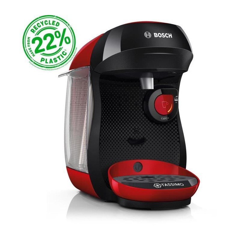 Machine a café multi-boissons - BOSCH - TASSIMO - T10 Happy rouge - 1 Machine a café multi-boissons - BOSCH - TASSIMO - T10 Happy rouge - 1