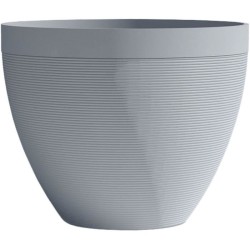 Pot de fleurs - GARDEN ID - Green Care Impact Bleu-Gris - 50 x 41 cm -