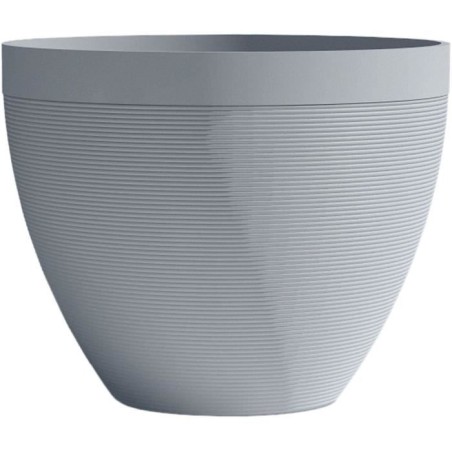 Pot de fleurs - GARDEN ID - Green Care Impact Bleu-Gris - 50 x 41 cm -
